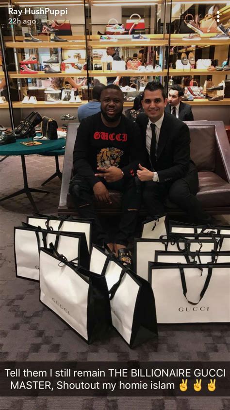 the billionaire gucci maste|hushpuppi and davido.